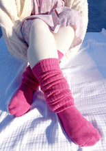 画像をギャラリービューアに読み込む, E.Gスミス カラールーズソックス 110cm丈 ピンク(桃色) E.G.SMITH EGL500121