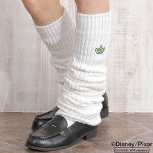 画像をギャラリービューアに読み込む, E.Gスミス ディズニー/ピクサーコラボルーズソックス エイリアン刺繍 110cm丈 E.G.SMITH EGL530003