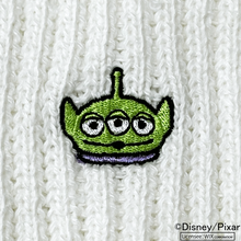 画像をギャラリービューアに読み込む, E.Gスミス ディズニー/ピクサーコラボルーズソックス エイリアン刺繍 110cm丈 E.G.SMITH EGL530003