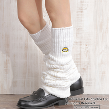 画像をギャラリービューアに読み込む, E.Gスミス ユニバーサルコラボルーズソックス ミニオンズ刺繍 110cm丈 E.G.SMITH EGL530007