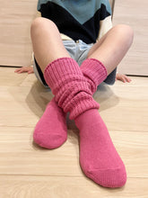 画像をギャラリービューアに読み込む, E.Gスミス ルーズソックス Kidsサイズ 34cm丈 ピンク(桃色) E.G.SMITH EGK500101