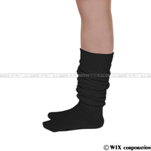 画像をギャラリービューアに読み込む, E.Gスミス ルーズソックス 60cm丈 ブラック(黒) E.G.SMITH EGL500115