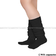 画像をギャラリービューアに読み込む, E.Gスミス ルーズソックス 60cm丈 ブラック(黒) E.G.SMITH EGL500115