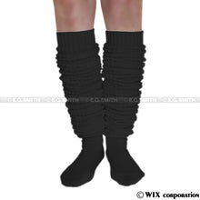 画像をギャラリービューアに読み込む, E.Gスミス ルーズソックス 110cm丈 ブラック(黒) E.G.SMITH EGL500117