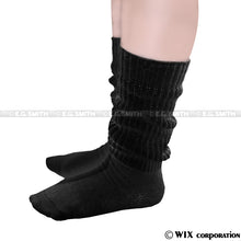 画像をギャラリービューアに読み込む, E.Gスミス ルーズソックス 34cm丈 ブラック(黒) E.G.SMITH EGL500114