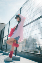 画像をギャラリービューアに読み込む, カラールーズソックス　110cm丈　ピンク（桃色）　E.G.SMITH　EGL500121
